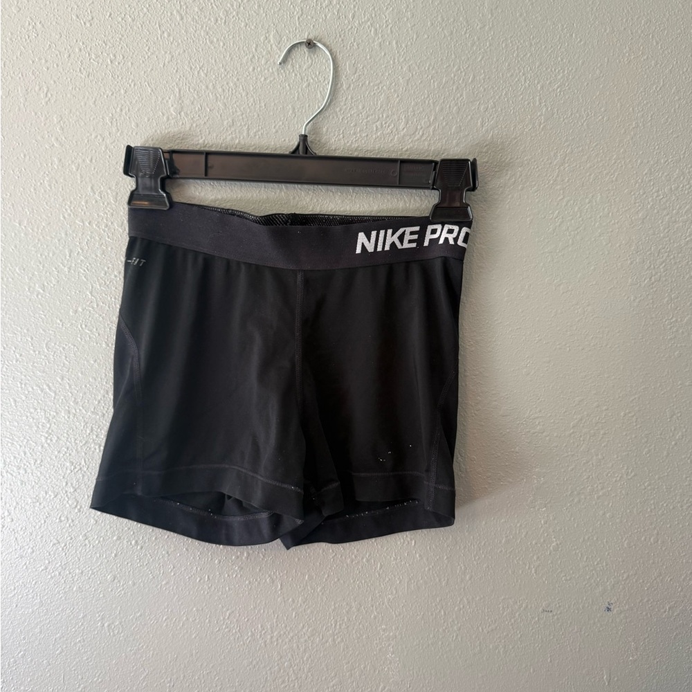 Nike Pro Women's Athletic Black Shorts